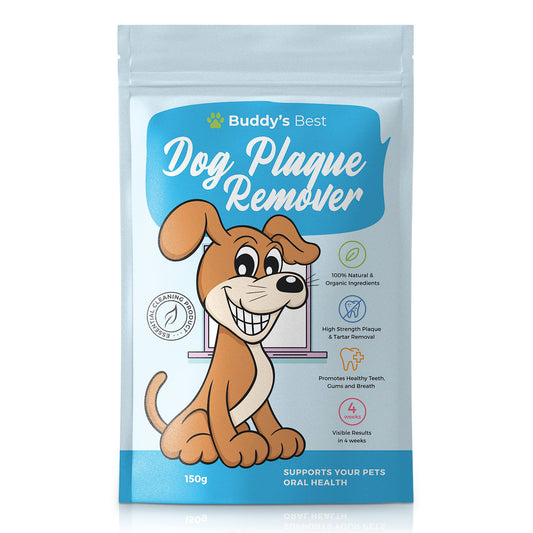 Plaque Doctor Pro 100% Natural Seaweed Blend Powder for Dogs & Cats, Removes Plaque & Tartar, Fights Bad Breath, Supports Strong Teeth & Oral Health - 150g